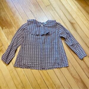 NWT Bleu Comme Gris Blouse